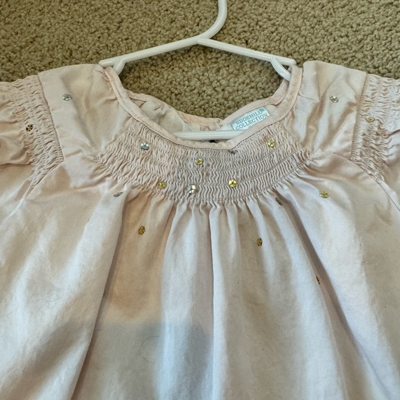 Edgehill Collection 24M pale pink sequin dress - Picture 2 of 2
